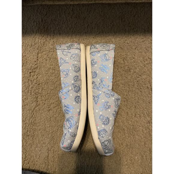 Toms Women’s Shoe Size 6M astrology print flats - Picture 3 of 5